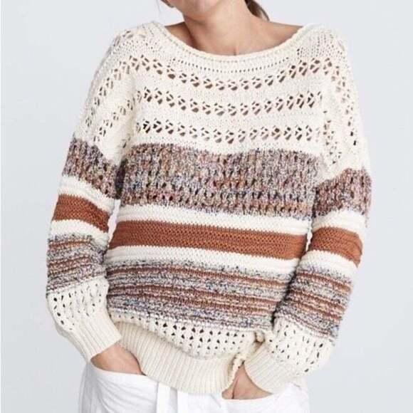 Zara Sweaters - ZARA Open Knit Oversized Sweater M/L